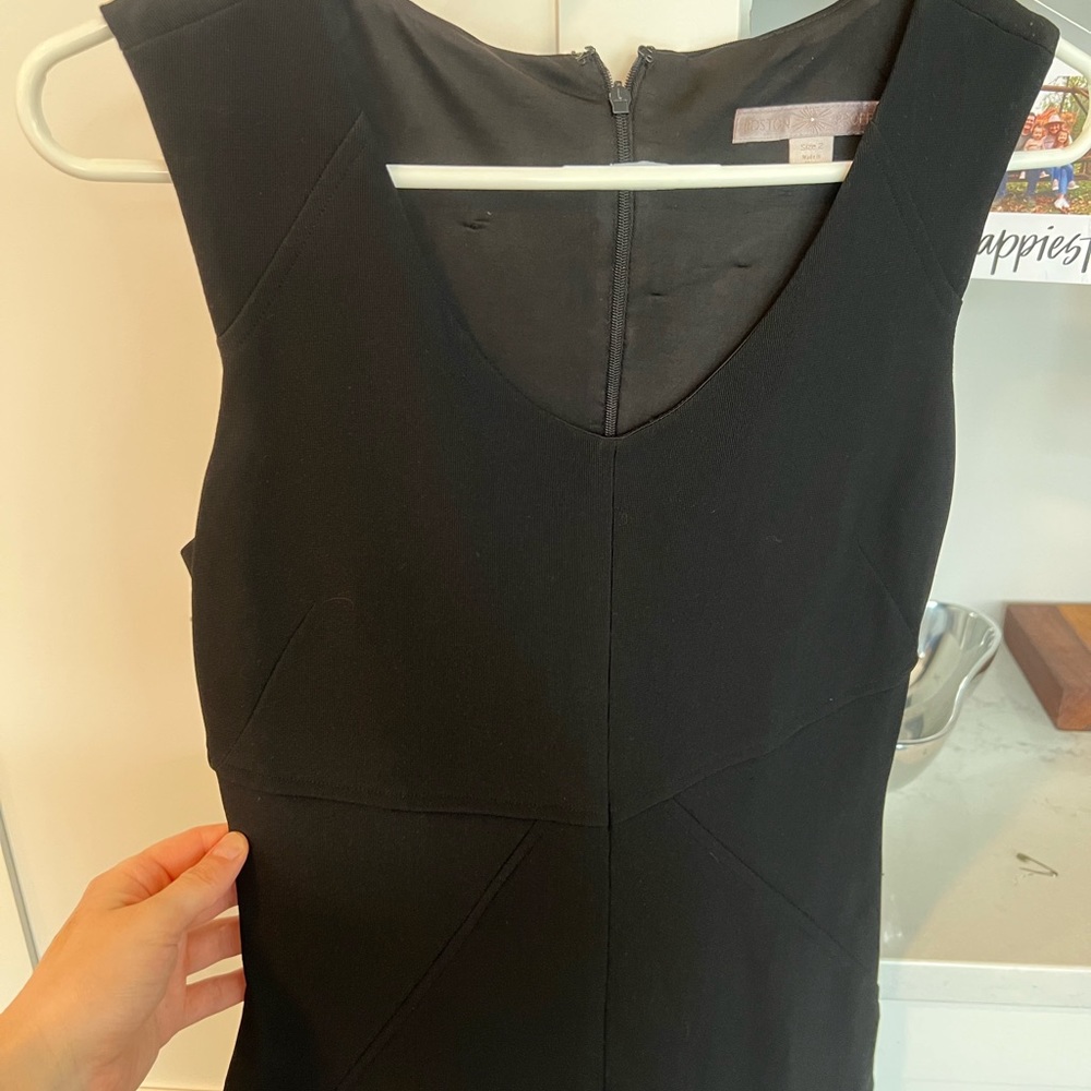 Boston proper black dress. Moderately worn.